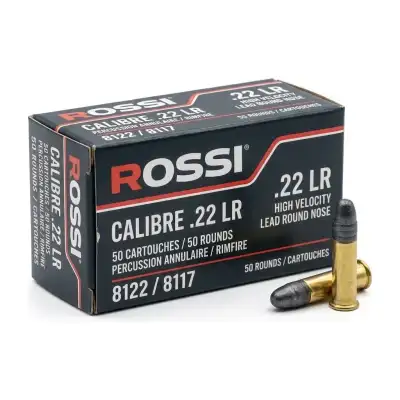 Pack carabine Rossi 8122 .22 LR (catégorie C) : lunette CVLIFE 6-24x50, bipied FDE, modérateur et 2 chargeurs