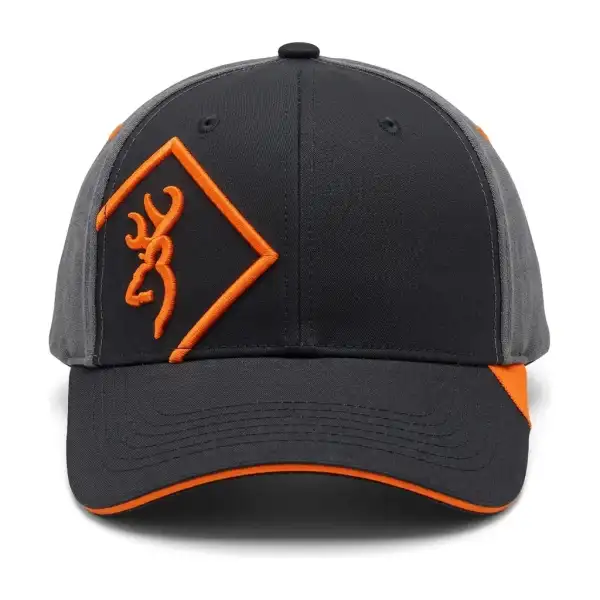 Casquette Browning Helios bleu/orange pour le tir sportif