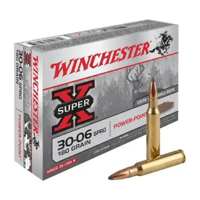 Winchester .30-06 Springfield Power-Point 180 grains : lot de 3 boîtes de 20