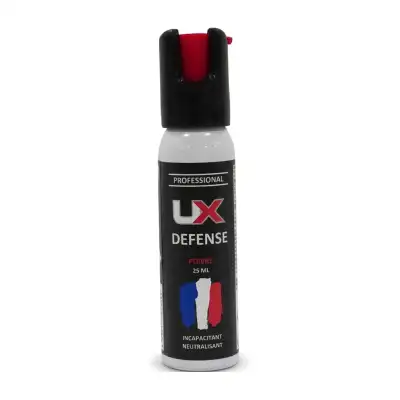 Bombe lacrymogène gel poivre Praga 25 ml, capot 1/4 de tour (catégorie D)