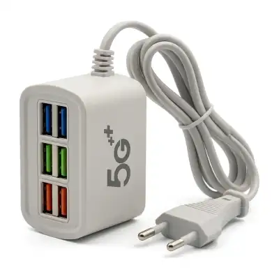 Chargeur mural 6 ports USB pour collier Garmin TT25