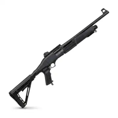Fusil à pompe Blackstorm Firearms Tactical X, 12/76, canon rayé de 61 cm