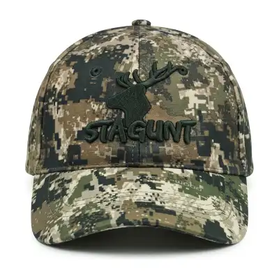Casquette Stagunt Camoo Cap Green Pixel, motif pixel vert, 100 % polyester, taille unique