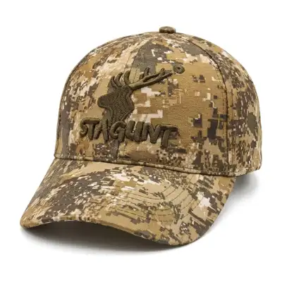 Casquette Stagunt Camoo Camel Pixel, 100 % polyester, taille unique réglable