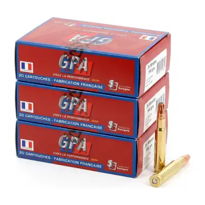 Sologne GPA .35 Whelen 196 gr sans plomb, lot de 3 boîtes de 20