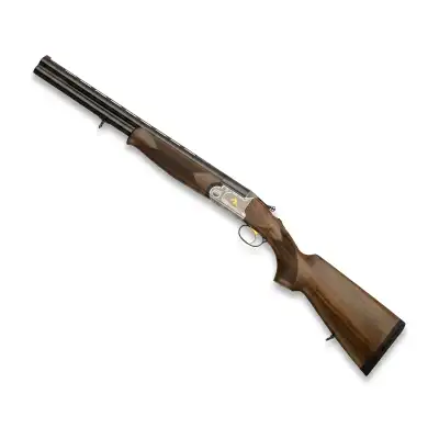 Fusil superposé Fair Bécassier Ergal 12/76, extracteurs, canons de 61 cm, canon du bas rayé