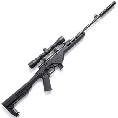 Carabine Citadel Trakr 22 LR avec lunette 4x32 et modérateur de son