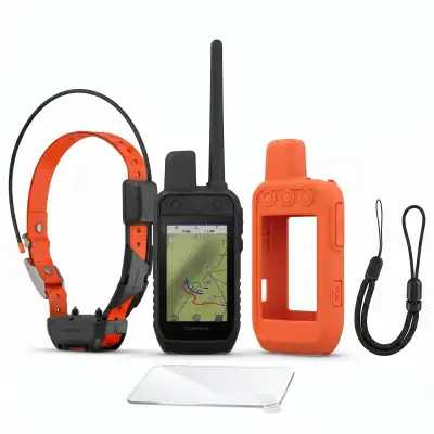 Pack Garmin Alpha 300 et collier TT25 avec coque, verre trempé et dragonne