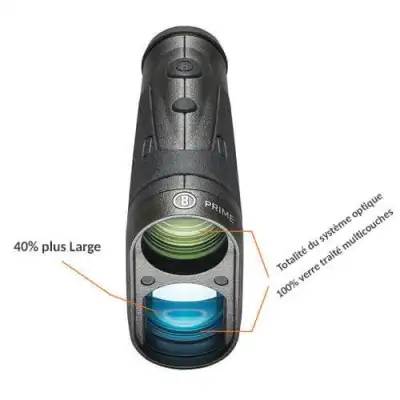 TÉLÉMETRE BUSHNELL serie PRIME 1300 - Grossissement 6X24 idéal pour les chasseurs a l'approche a l'arc