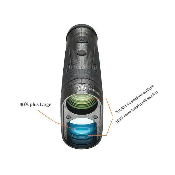 TÉLÉMETRE BUSHNELL serie PRIME 1300 - Grossissement 6X24 idéal pour les chasseurs a l'approche a l'arc