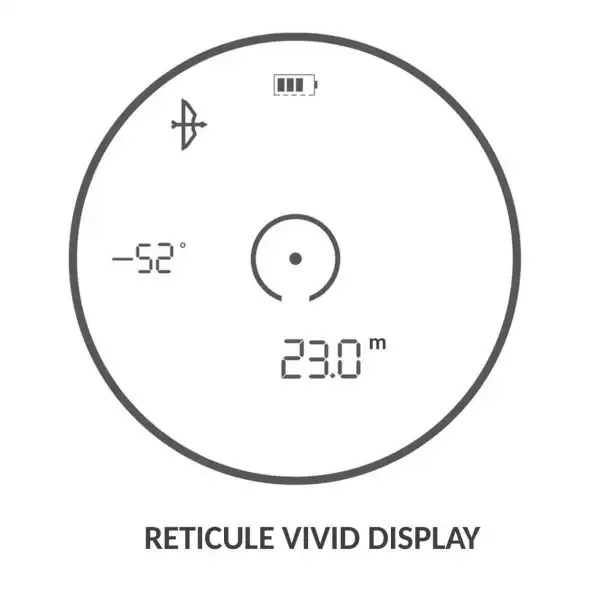 TÉLÉMETRE BUSHNELL serie PRIME 1300 - Grossissement 6X24 idéal pour les chasseurs a l'approche a l'arc