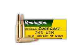 Guide Complet : La Remington Core-Lokt en 243 Win 100 gr PSP