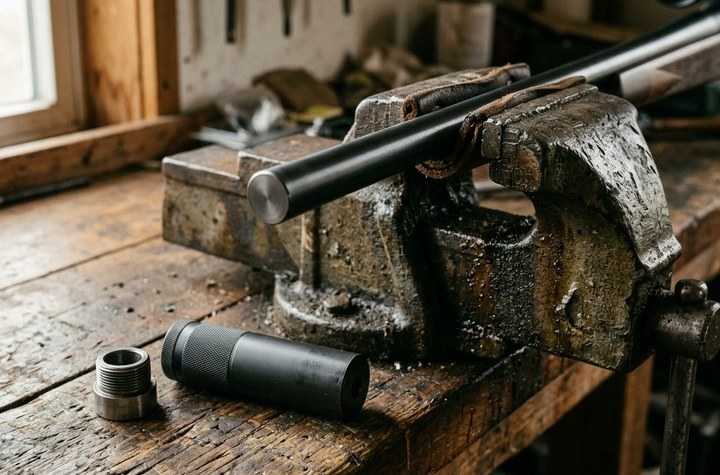 Carabine 22LR sans filetage : quelles solutions pour monter un silencieux ?