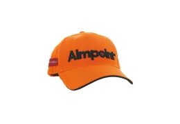 Casquette Aimpoint orange fluo : visibilité maximale et esprit tactique