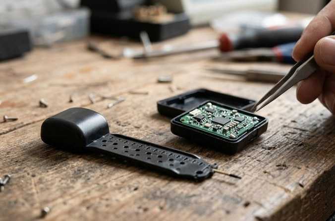 Carte mère collier Garmin TT15 : panne et remplacement