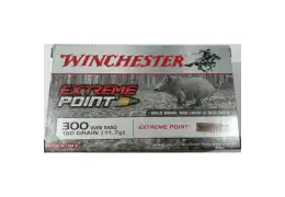 Guide Complet : Munition 300 WM Winchester Extreme Point 180gr