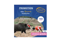 Gilet pour chien Browning Protect Pro : une protection efficace pour la chasse au sanglier