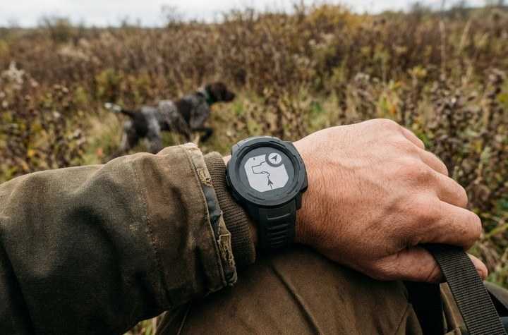 GPS chasse 24 : performance et fiabilité avec la montre Garmin Instinct