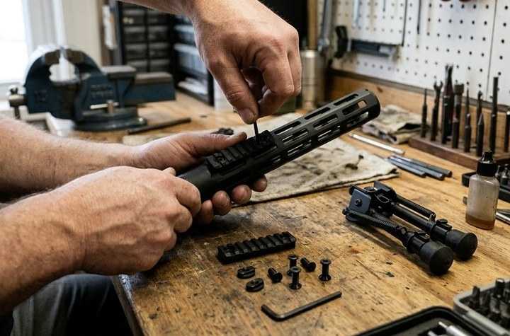 Guide Complet : Rail Picatinny M-LOK, Fixation Robuste