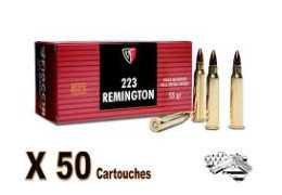 Munition .223 Rem : précision et vélocité pour le tir sportif et la chasse légère