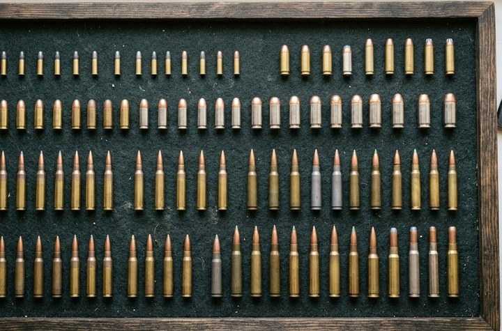 Tableau balistique des calibres de munitions